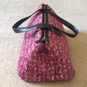 Kate Spade Pink Wool Handbag
